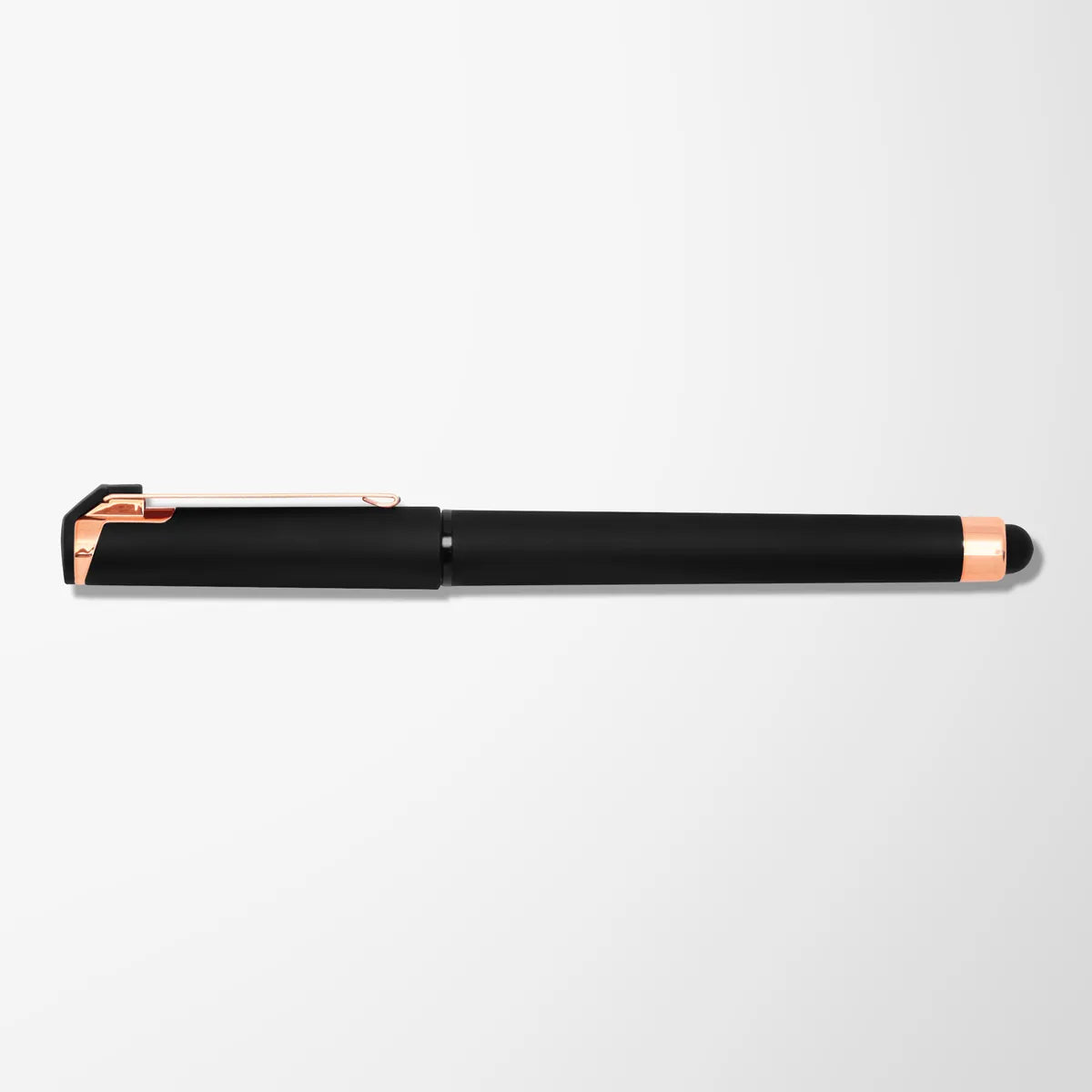 Full Color Hughes Gel Pen with Rose Gold Trim
