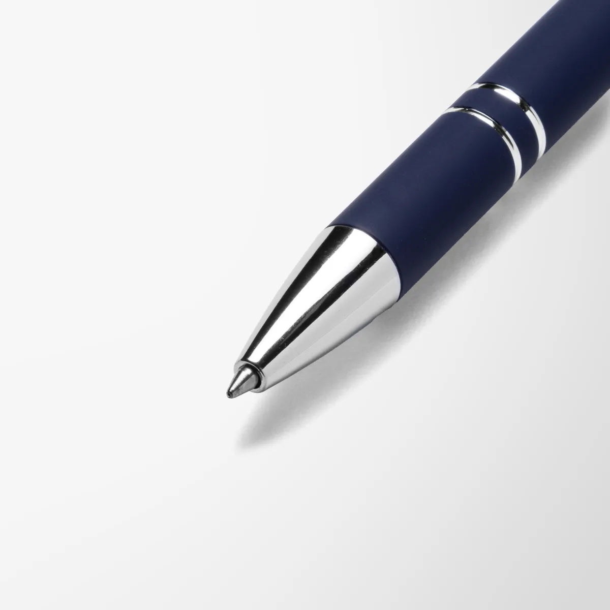 Engraved Alpha Soft Touch Gel Stylus Pen