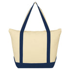 Full Color Folksy 12 oz. Cotton Canvas Tote Bag