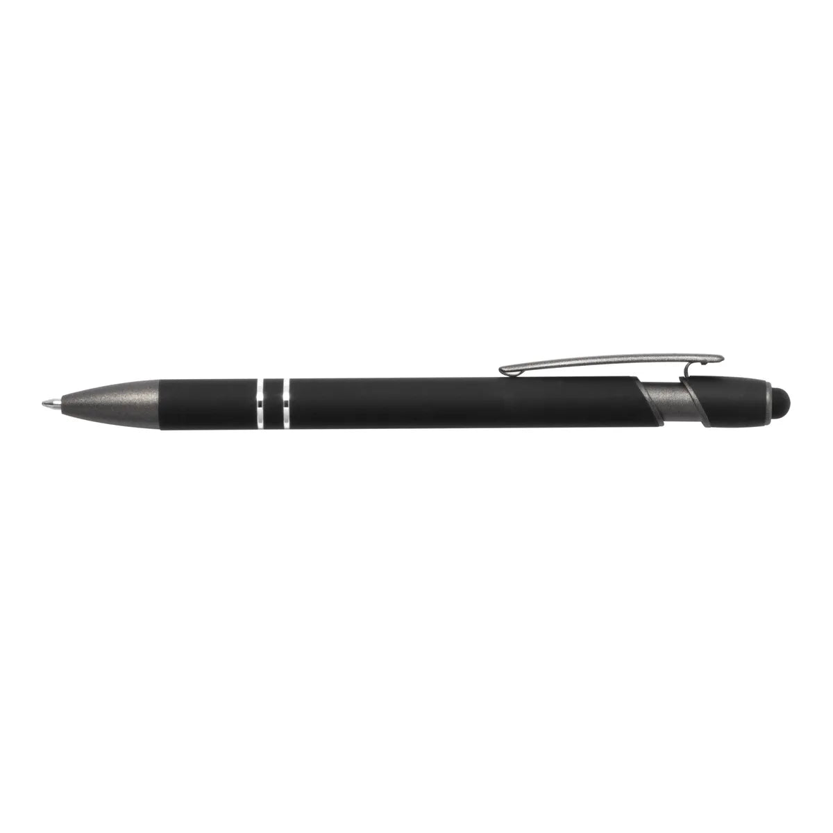 Engraved Alpha Stylus Pen with Gunmetal Trim