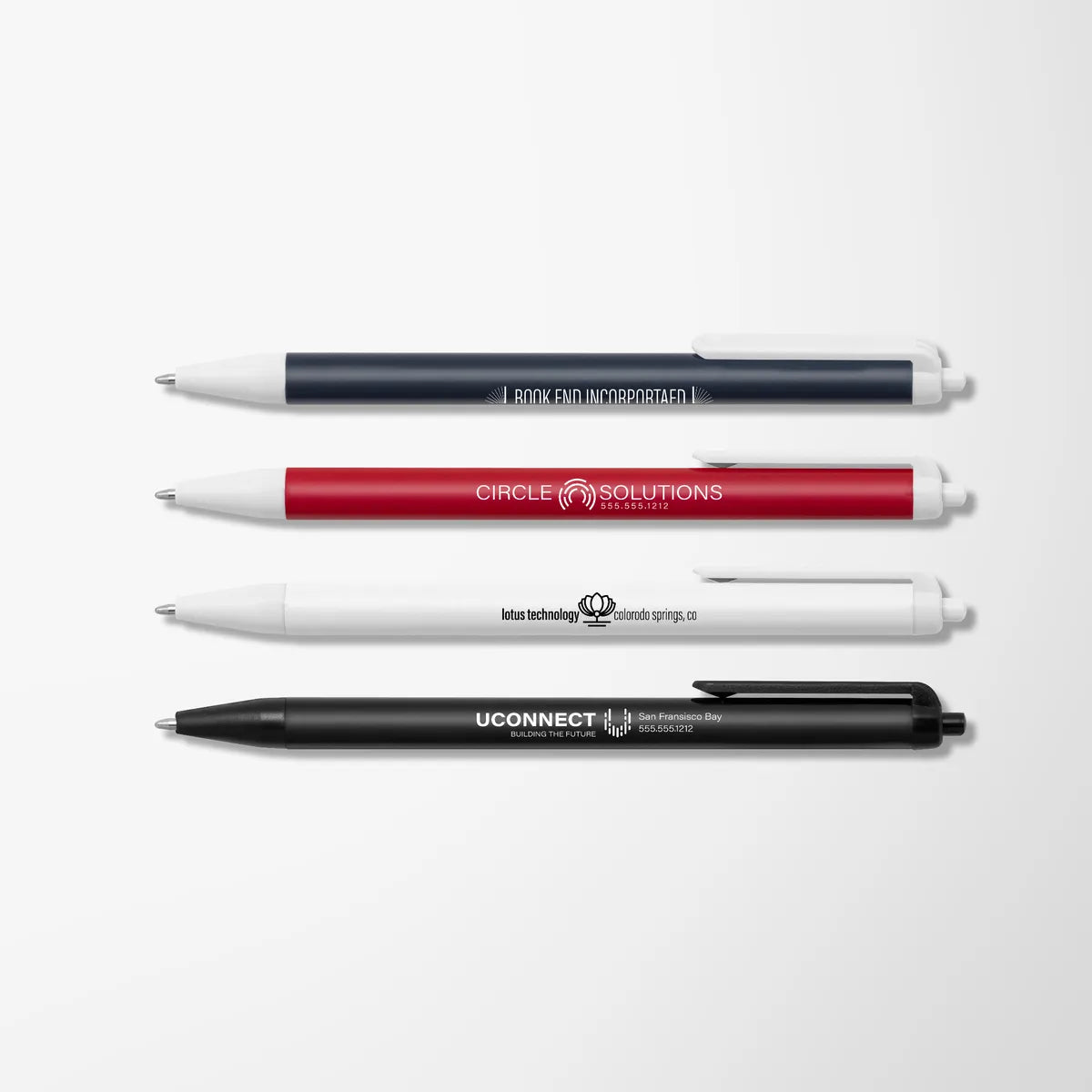 Color Block Raven Pen