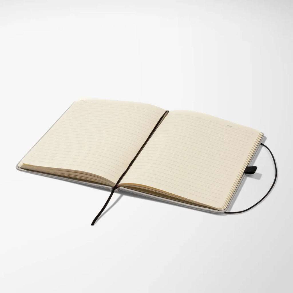 Full Color 8'' x 6'' Palmer Recycled PU Leather Notebook