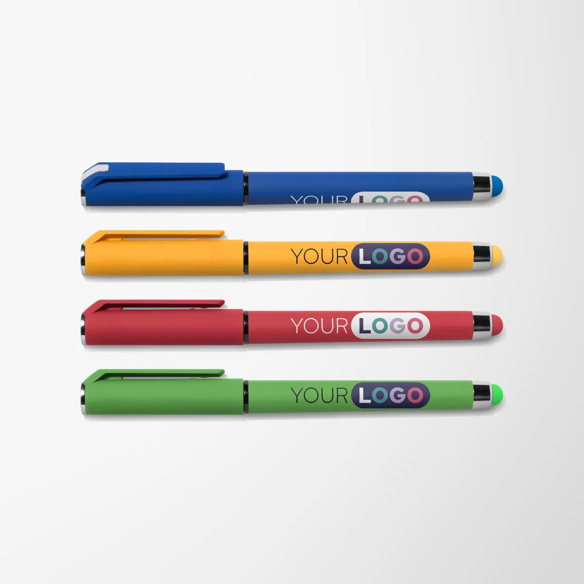 Full Color Bright Recycled Hughes Stylus Pen