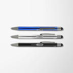Engraved Recycled Aluminum Blake Gel Stylus Pen