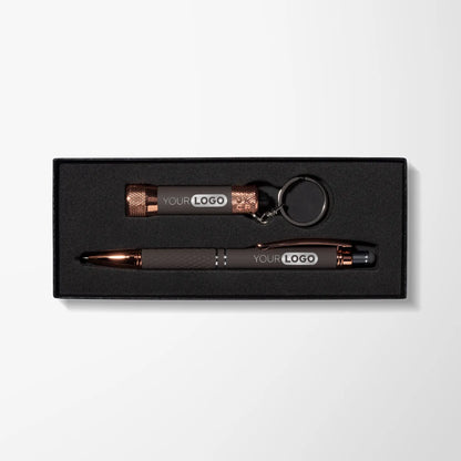 Rose Gold Diamond Gift Set in Window Box