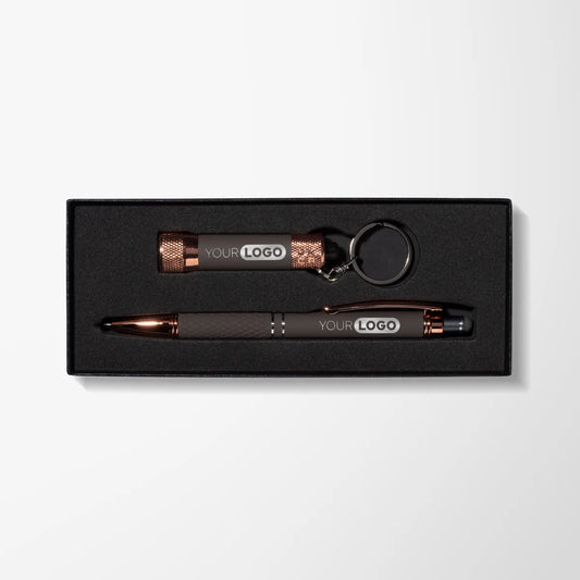 Rose Gold Diamond Gift Set in Window Box