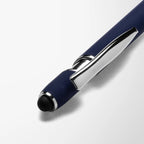 Engraved Alpha Soft Touch Gel Stylus Pen