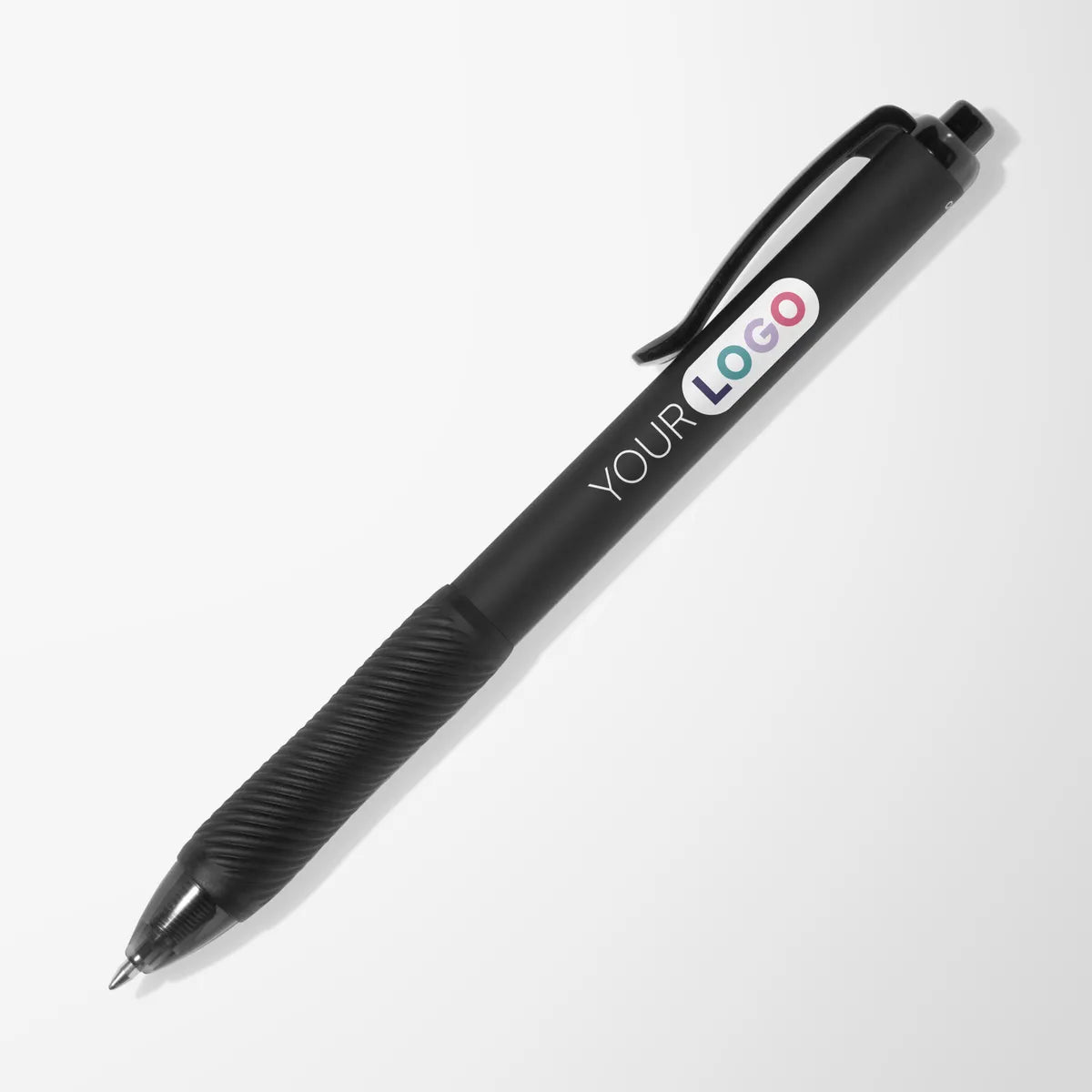 Full Color Soft Touch Textured Grip Jett Gel Pen