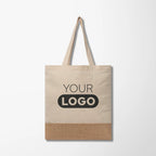 Veda 5 oz. Recycled Cotton & Jute Tote Bag