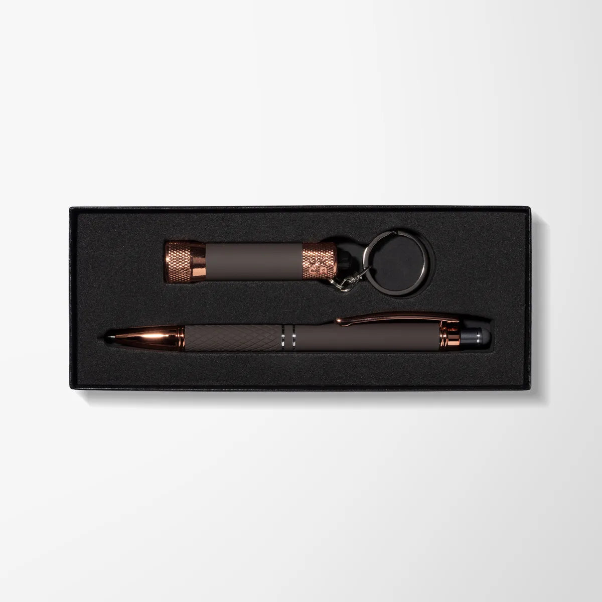 Rose Gold Diamond Gift Set in Window Box