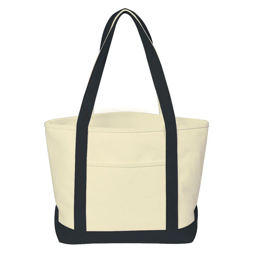 24 oz. Cotton Canvas Boat Tote