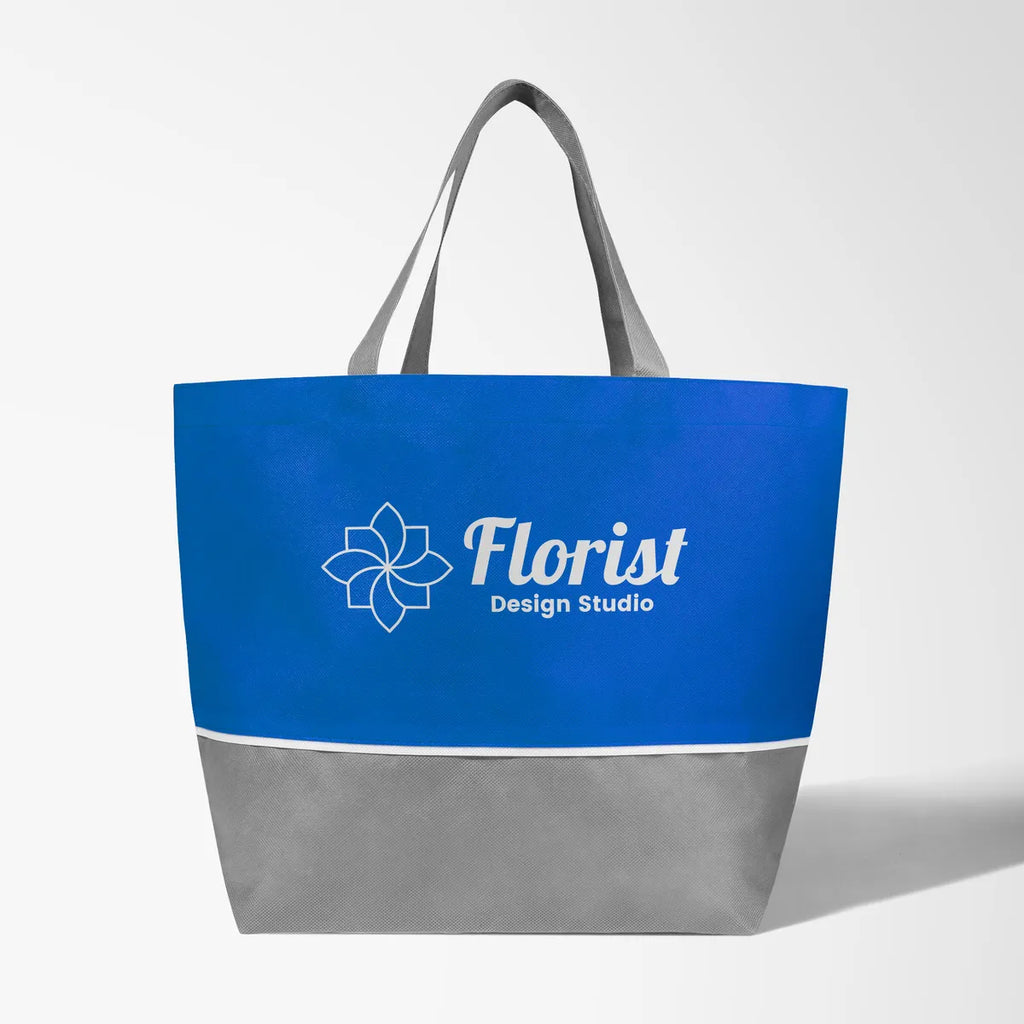 Budget Shopper Tote with Gray Trim