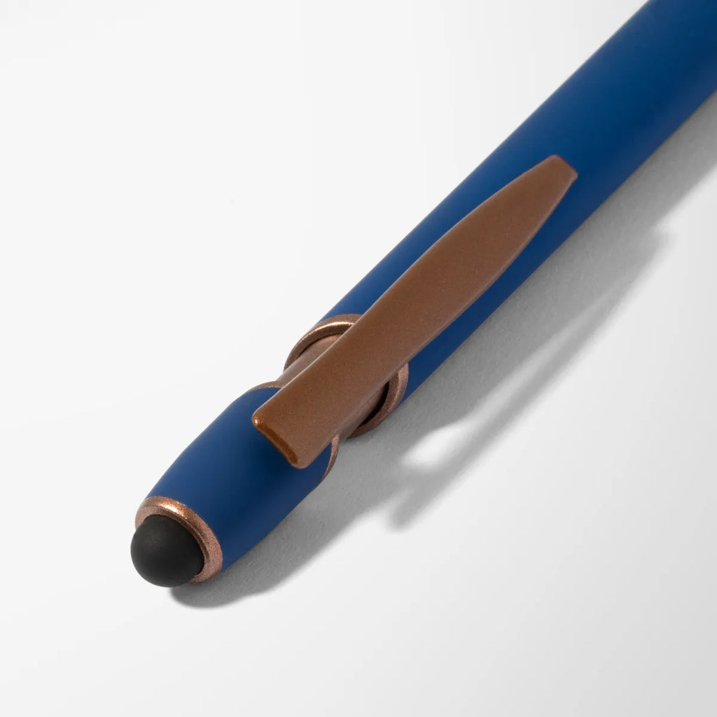 Alpha Soft Touch Stylus Pen with Bronze Trim