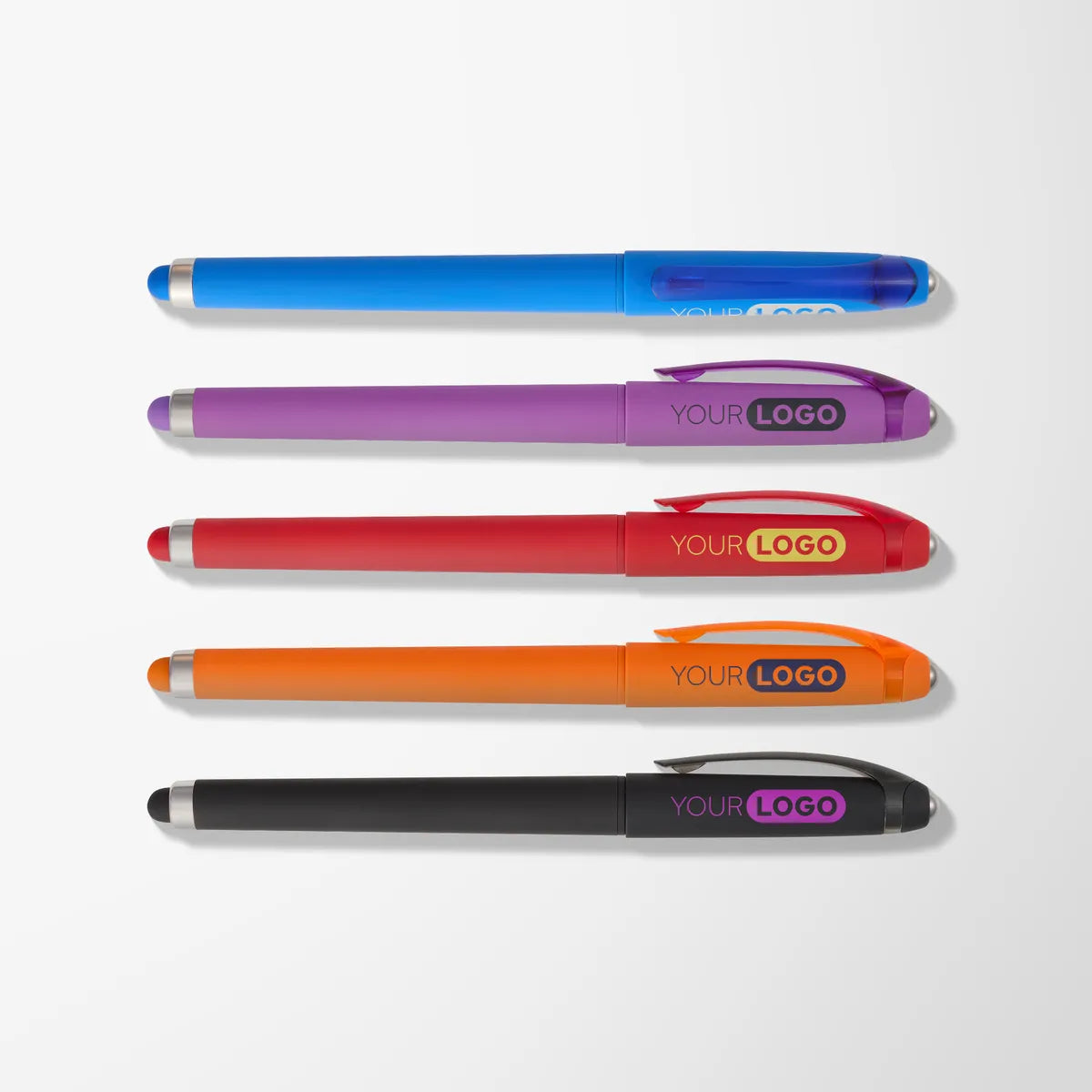 Soft Touch Recycled Rovio Fidget Gel Pen
