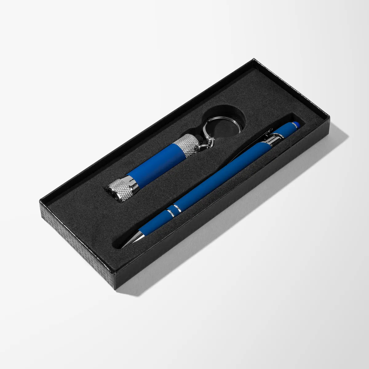 Alpha Soft Touch Pen & Flashlight Gift Set