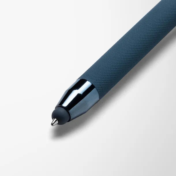 Engraved Monochrome Textured Maya Pen