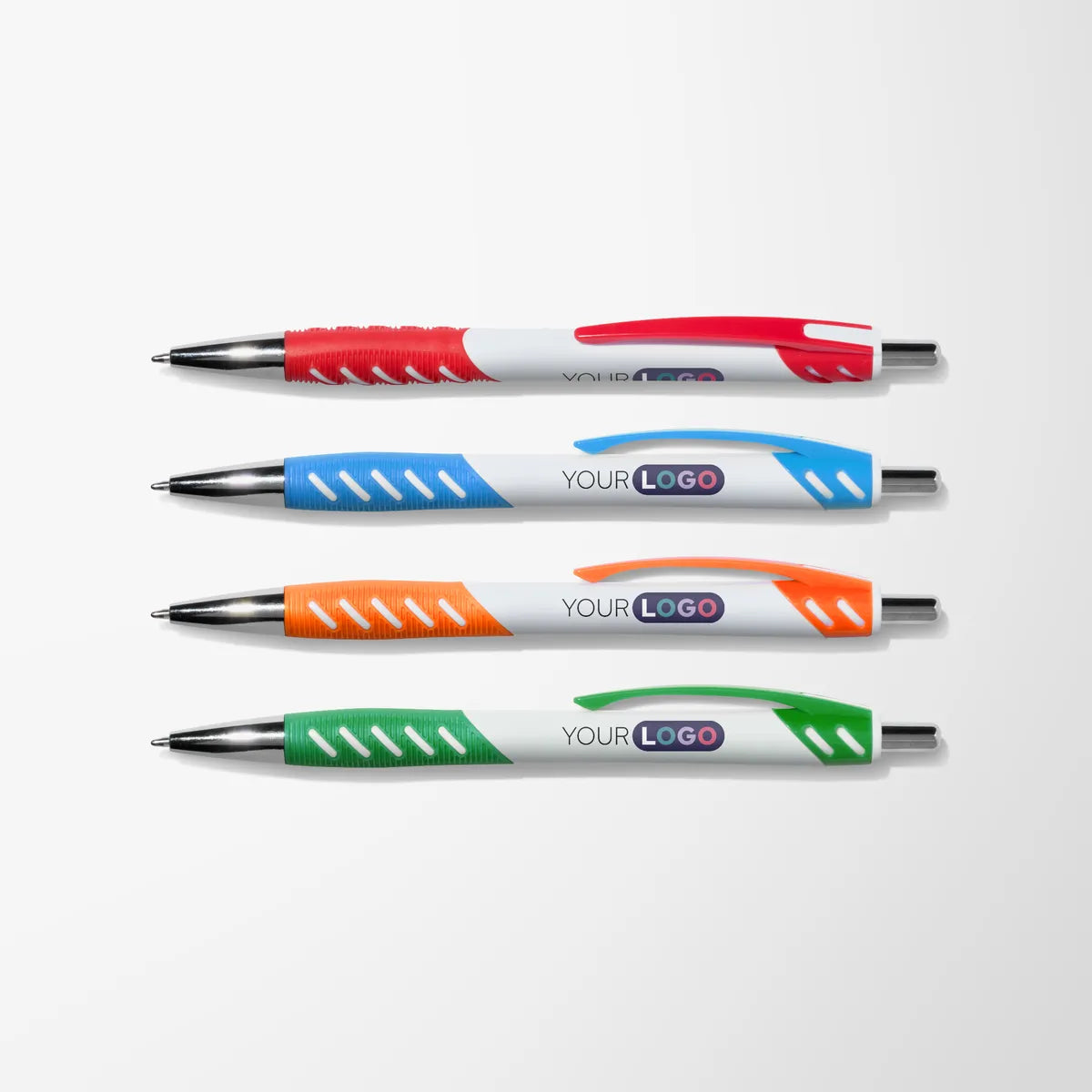 Full Color Bright Textured Grip Sutton Pen