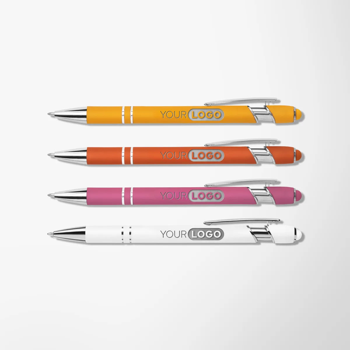Bright Alpha Soft Touch Pen with Stylus