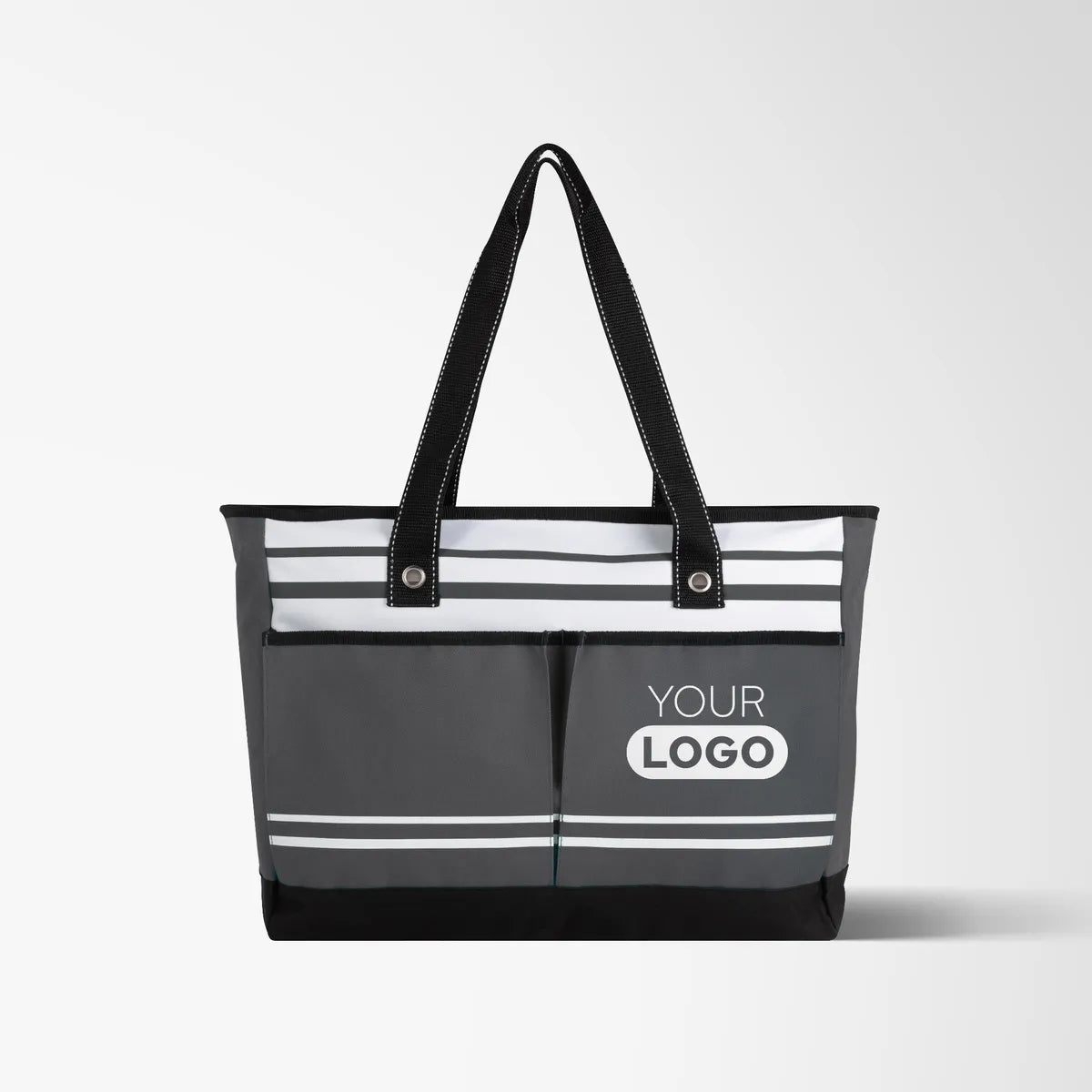 Two-Pocket Fashion Tote Bag