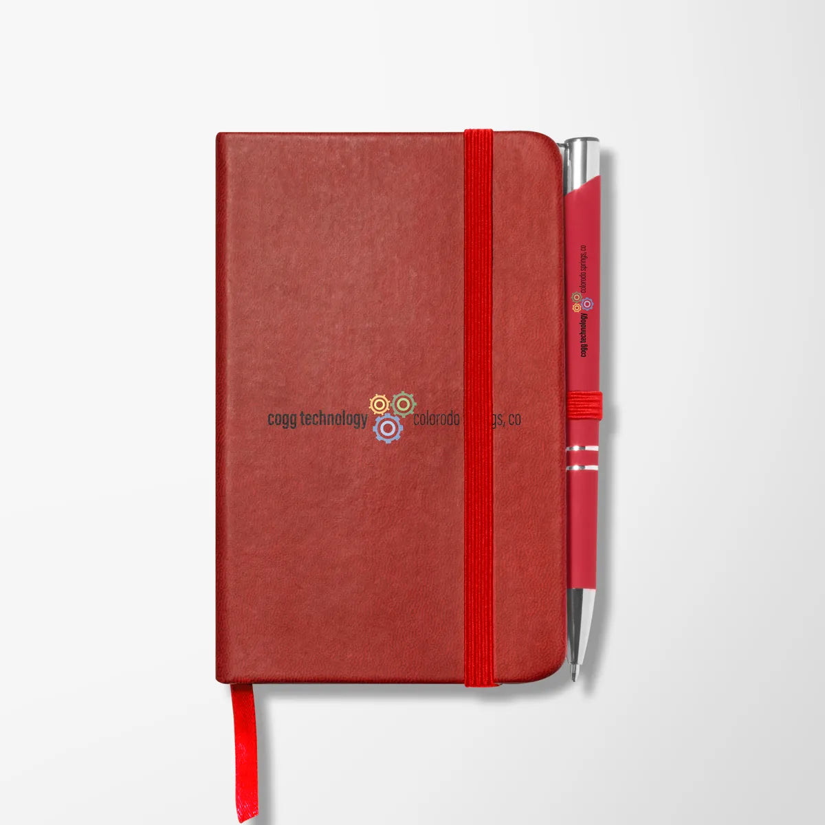 Full Color Soft Touch Notebook & Pen Set