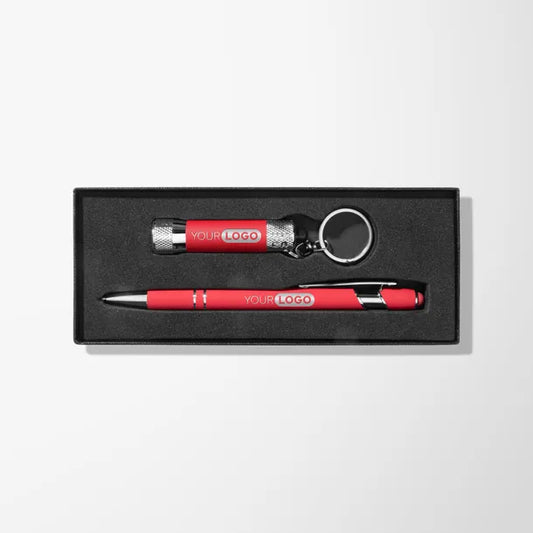Alpha Soft Touch Bright with Stylus & Flashlight Gift Set