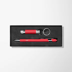Full Color Alpha Pen & Flashlight Gift Set in Window Box