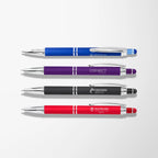 Engraved Soft Touch Diamond Stylus Pen