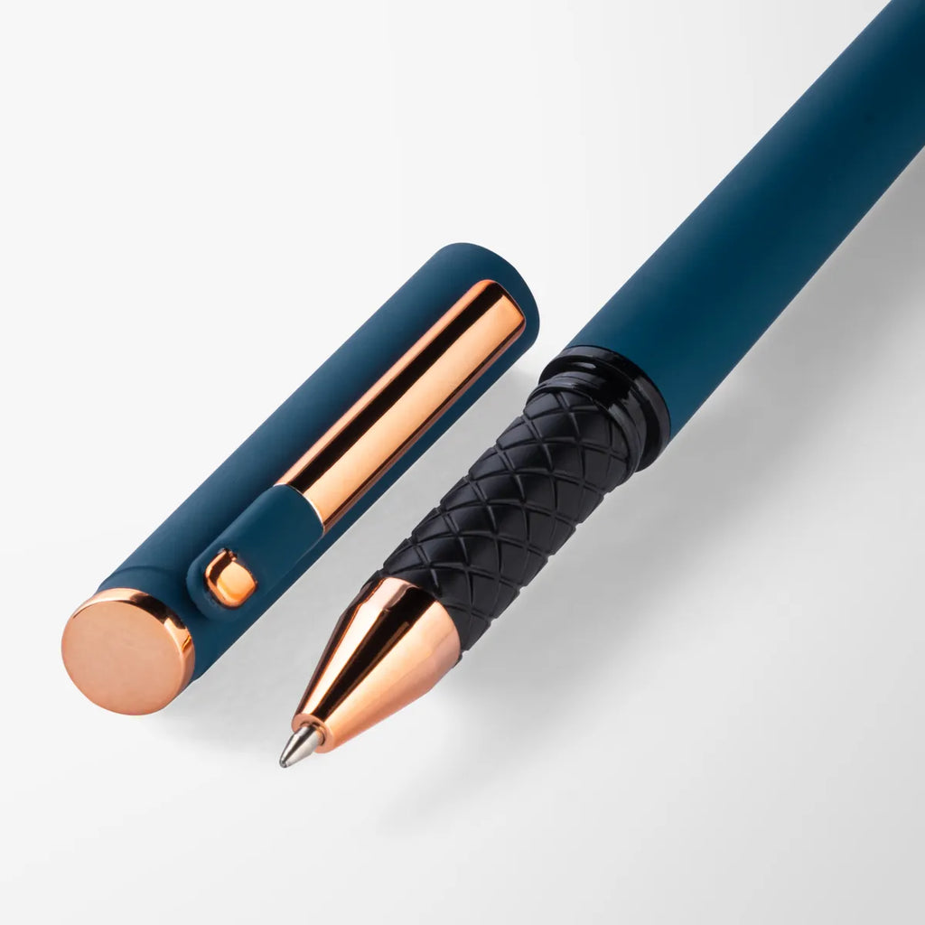 Monroe Gel Stylus Pen with Rose Gold Trim