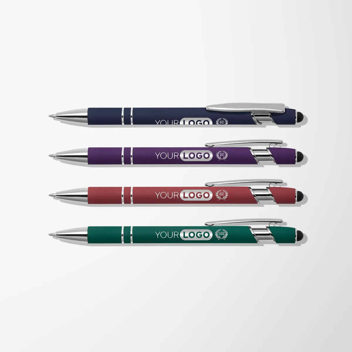 Anniversary Alpha Soft Touch Pen with Stylus
