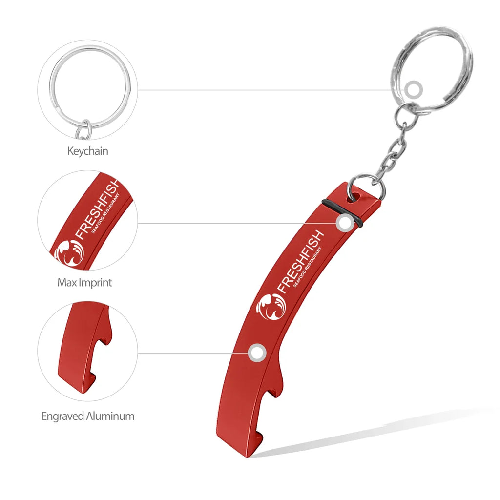 Engraved Bottle Opener Keychain