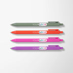 Full Color Soft Touch Recycled Jotter Pen