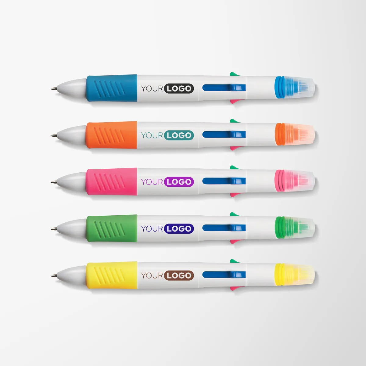 Quatro Pen With Highlighter