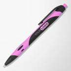 Black Soft Touch Gel Sport Hybrid Ink Pen