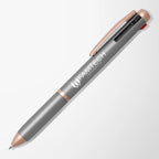Trio 3-Ink Pen with Rose Gold Trim