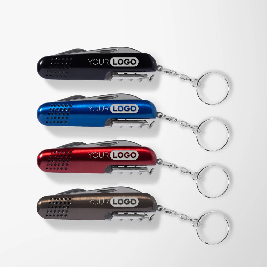 Engraved Caravan 6-Function Pocket Knife