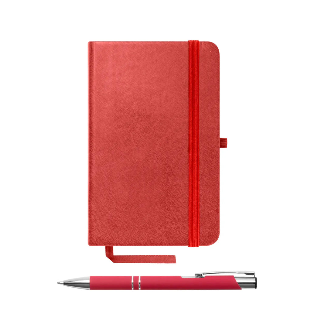 Full Color Soft Touch Notebook & Pen Set