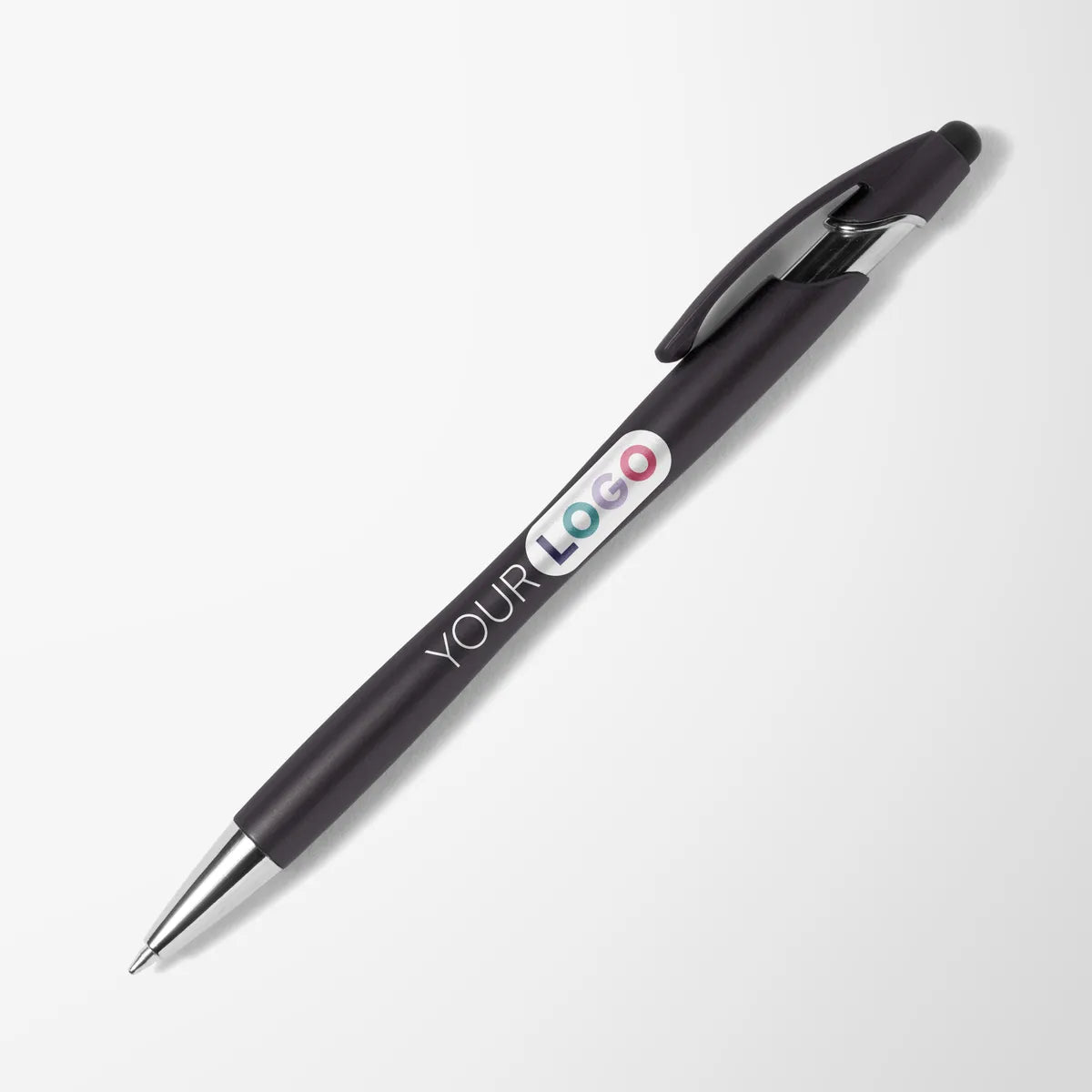 Full Color Metallic Recycled Vortex Stylus Pen