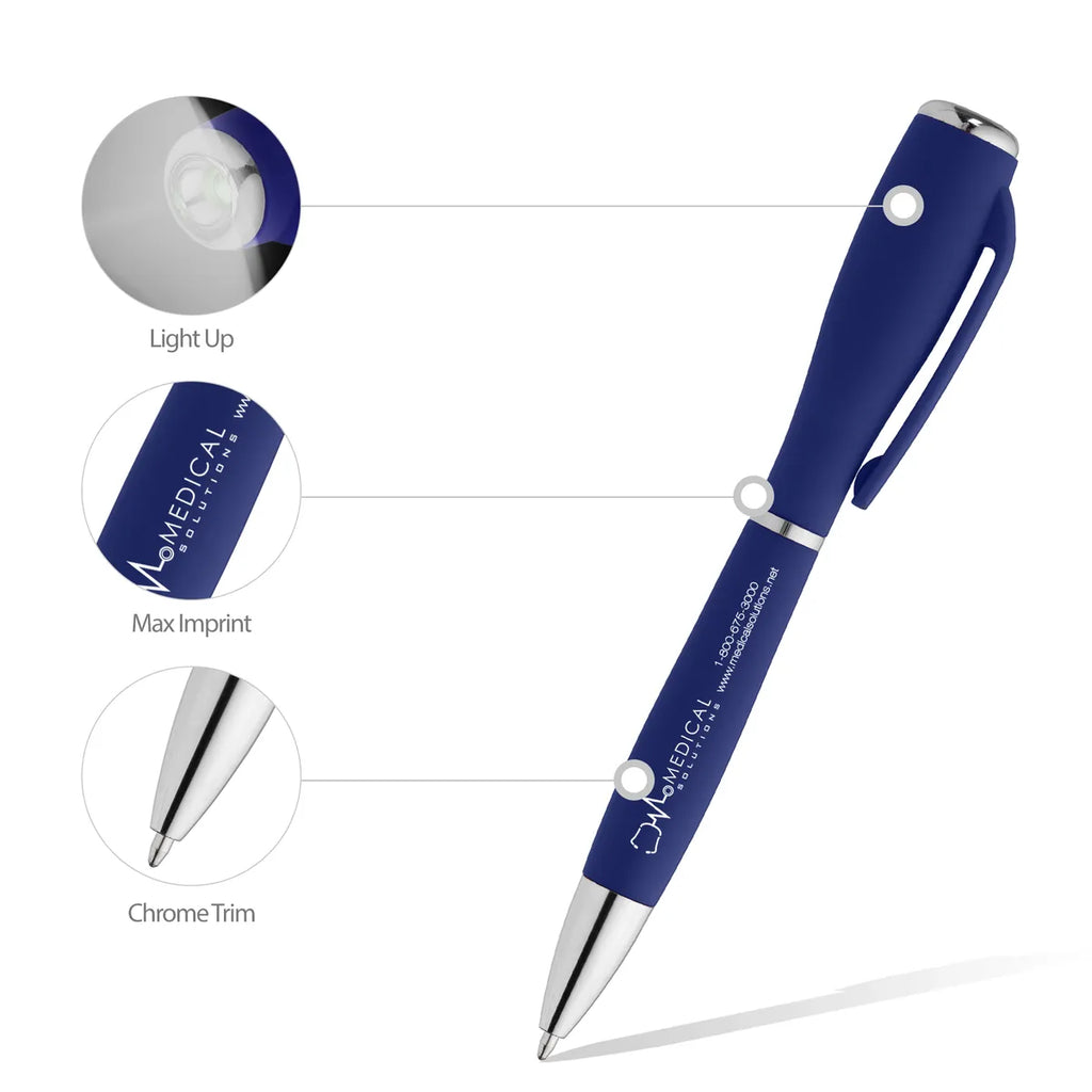 Bright Soft Touch Lantern Pen