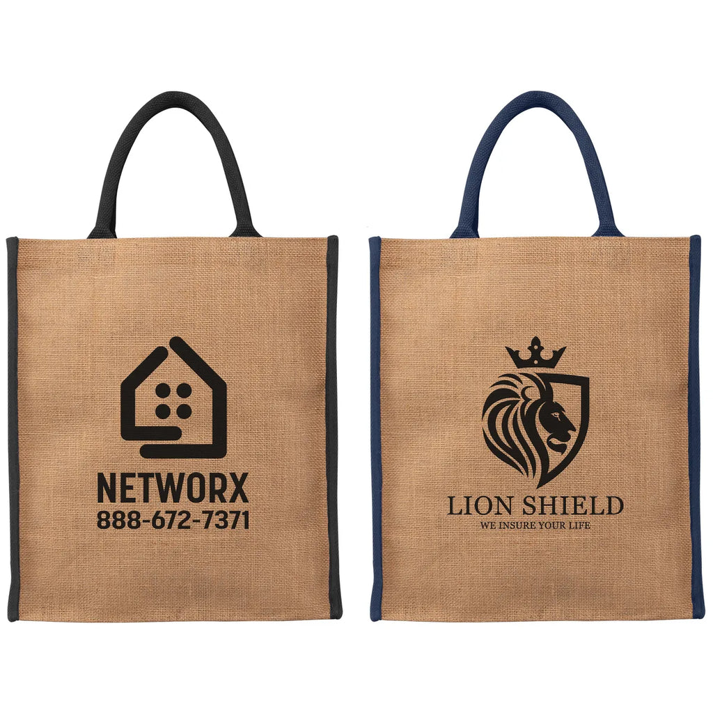 Sutton Jute Tote Bag