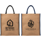 Sutton Jute Tote Bag