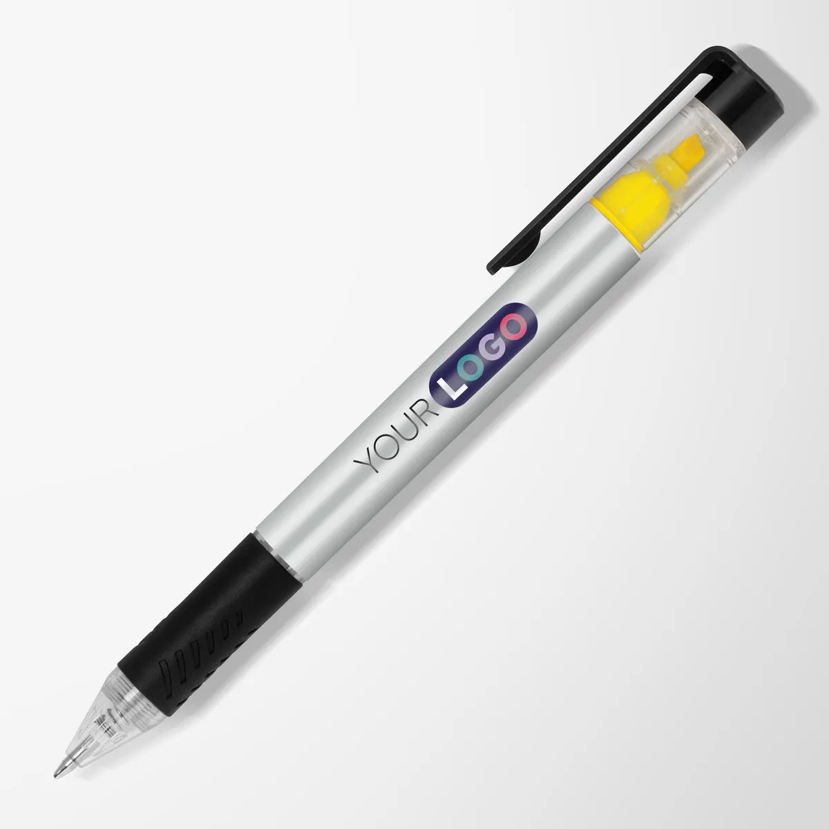 Silver Duet Pen and Highlighter