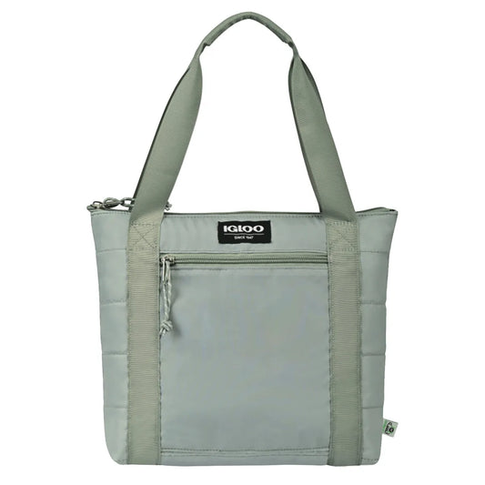 Full Color Igloo® Packable Puffer Recycled 10-Can Cooler Bag