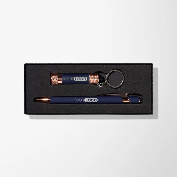 Olivia Gift Set with Rose Gold Trim & Display Box