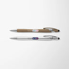 Full Color Recycled Metallic Vortex Stylus Pen