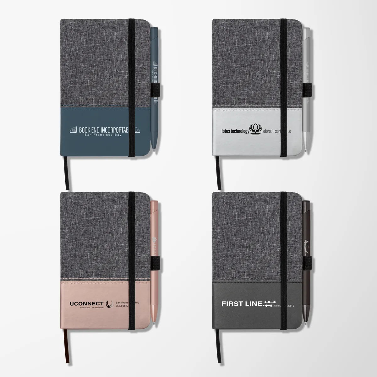 3"x 5" Mineral Charon Notebook & Pen Set