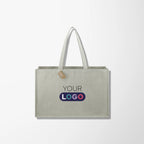 Full Color Repose 10 oz. Recycled Cotton Shoulder Tote Bag