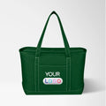 Embroidered Large Atlantis 24 oz. Cotton Canvas Yacht Tote