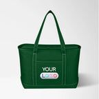 Embroidered Large Atlantis 24 oz. Cotton Canvas Yacht Tote
