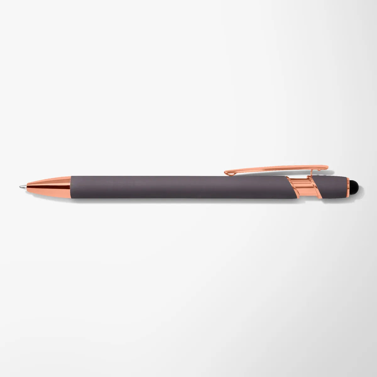 Engraved Alpha Stylus Pen with Rose Gold Trim