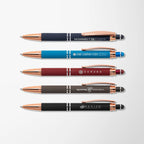 Diamond Stylus Pen with Rose Gold Trim